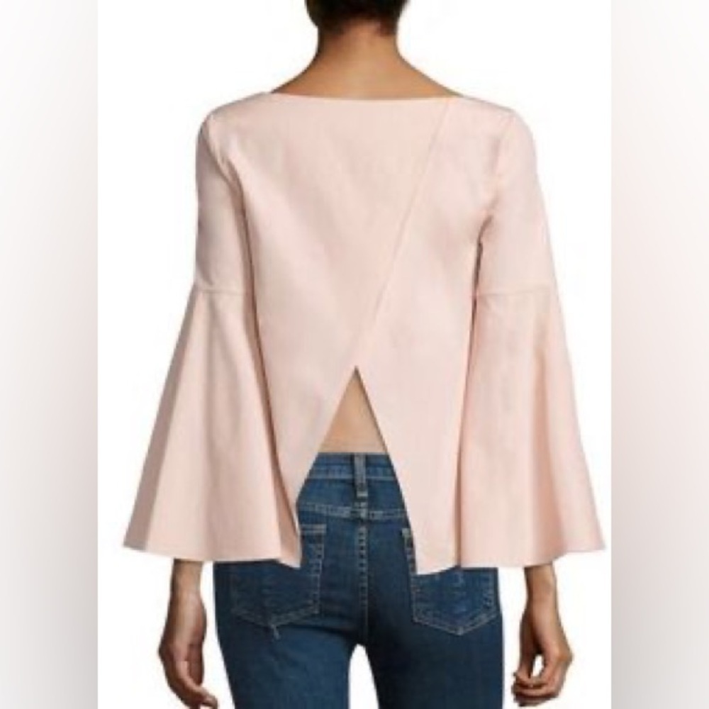 ALICE + OLIVIA xs cotton poplin Elegant powder Pink Women's Top